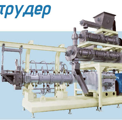 Экструдер для производства гранулированных кормов